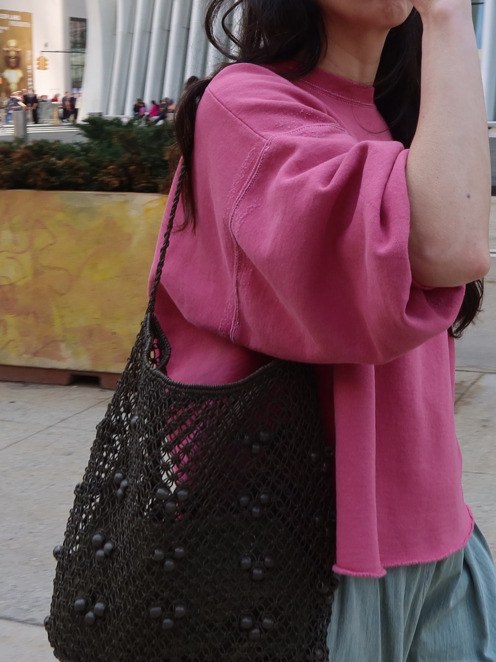Rachel Comey beaded leather ‘Web’ bag